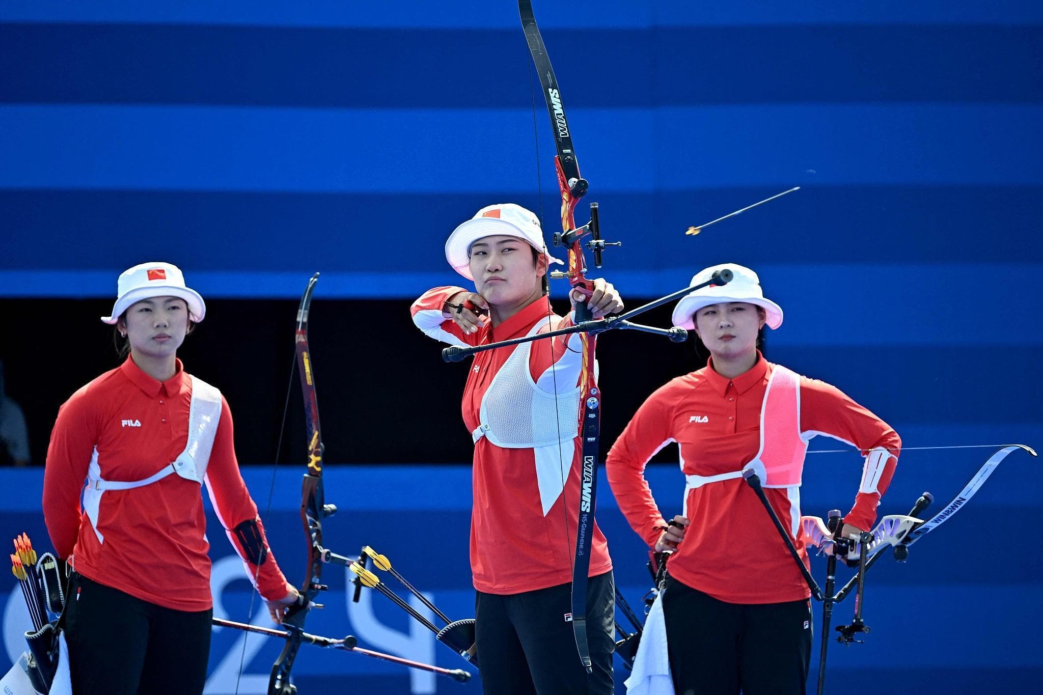 中国射箭女团2环之差遗憾摘银，韩国队成就奥运十连冠