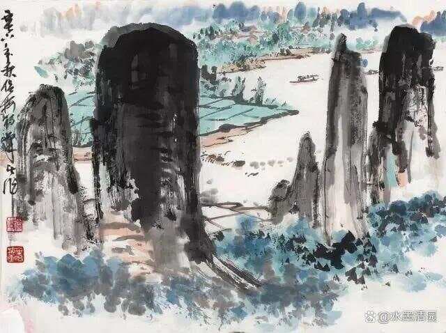 桂林山水画的形成与发展，他有启始首瞻的开山之功