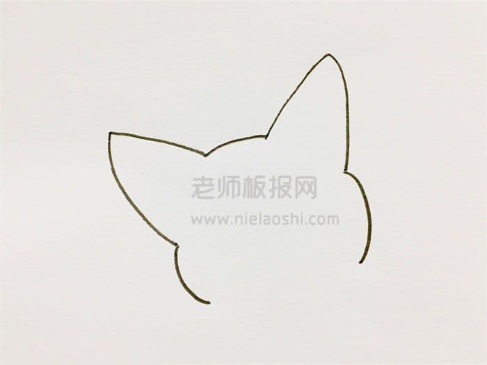 猫的简笔画图片 猫如何画的