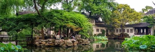 苏州留园建筑布局及空间手法