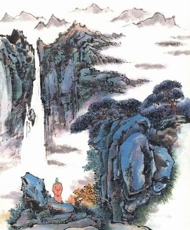 飞流直下三千尺，疑是银河落九天。全诗意思及赏析