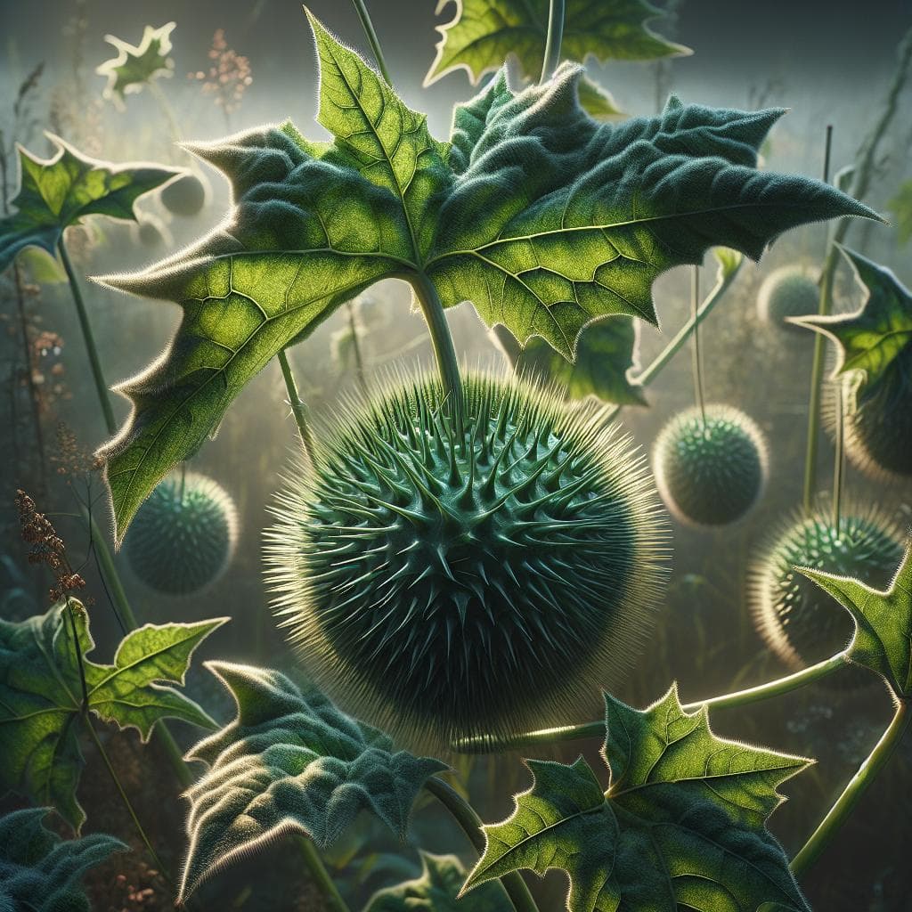 苍耳属：顽强生命力的象征