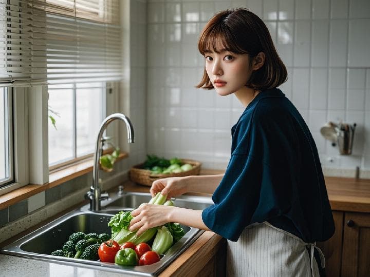 农残去除新技能：别让蔬菜越泡越“脏”