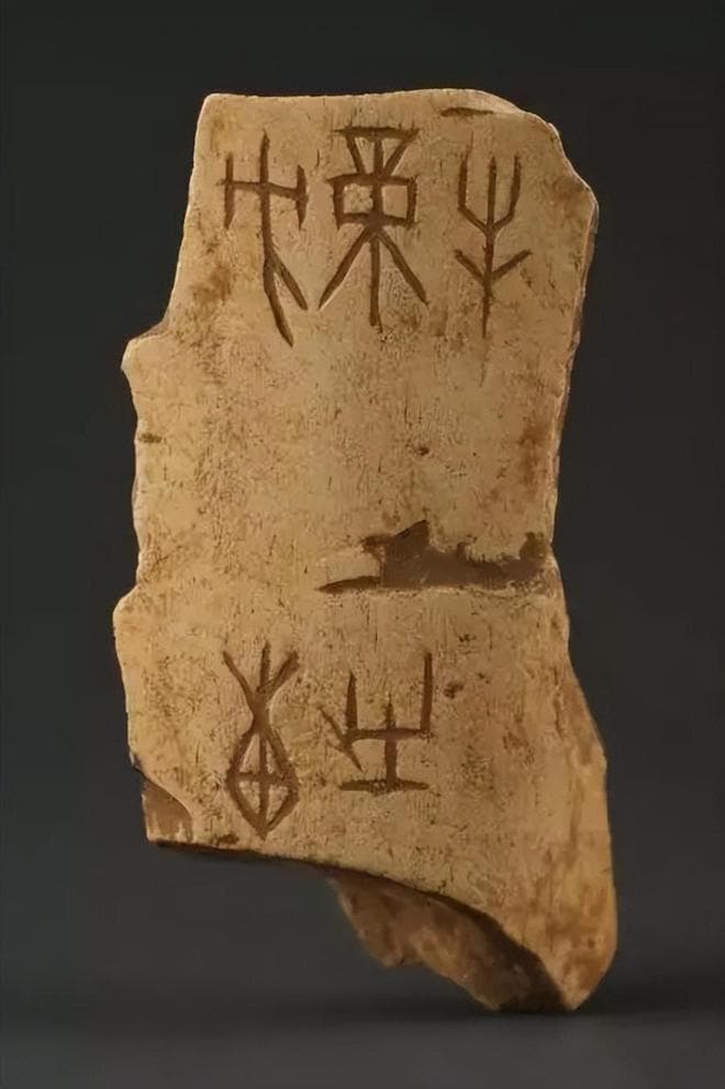 九十年代发现一种文字，早甲骨文4000年：中国有7300多年文字史？