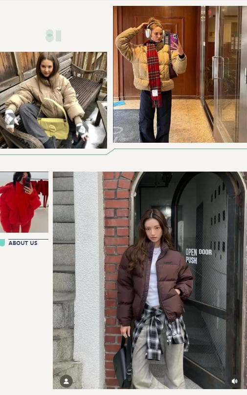 面包服穿搭攻略，与显瘦并存！
