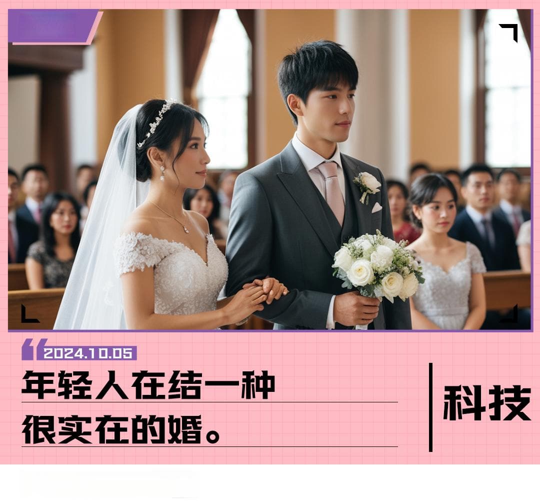 这个国庆节，年轻人对AI婚礼开始上头