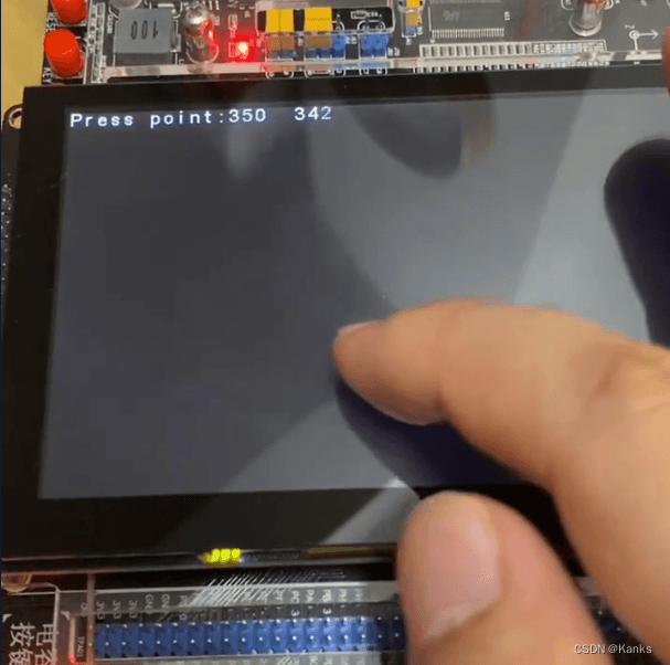 STM32电容触摸屏显示按键详解