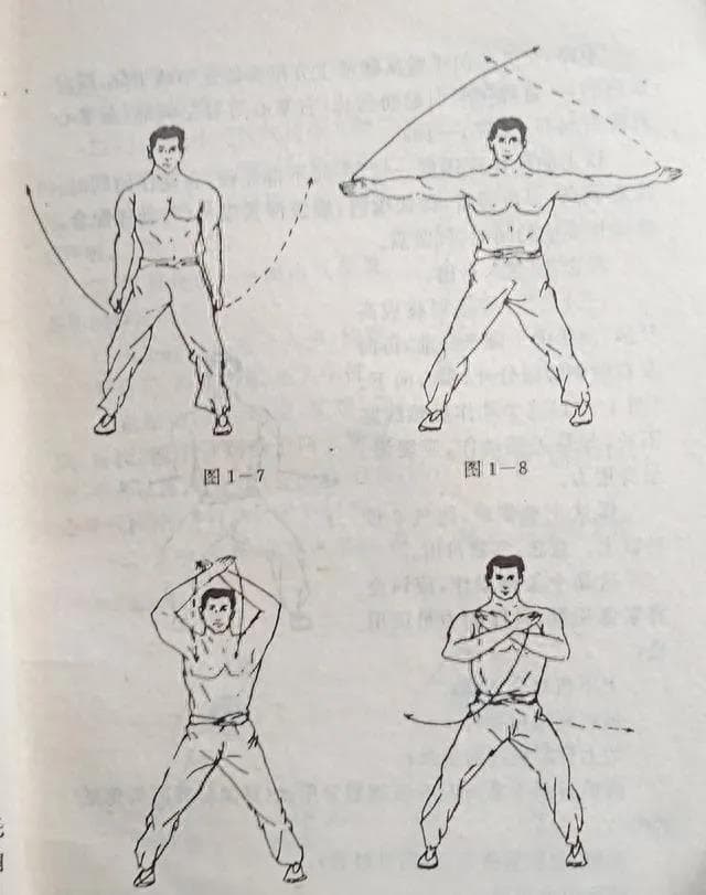 传统武术动作详解：人字桩站立与全身发力训练法