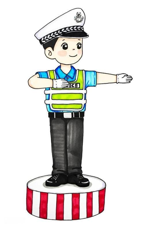 教你如何画出帅气的警察叔叔：不同年龄段、不同场景的绘画技巧！