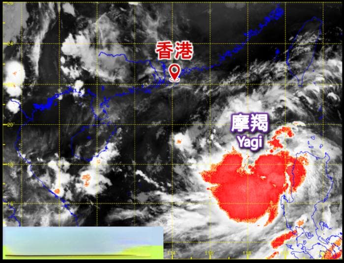 摩羯迅速增强 — 南海风起云涌