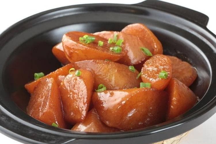 给肉都不换,营养美味的红烧萝卜,太下饭啦!