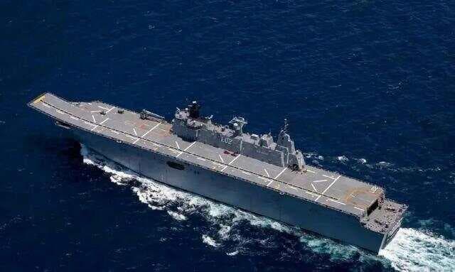 澳大利亚海军实力：兵力1.5万人、2艘“轻型航母”3艘大型驱逐舰