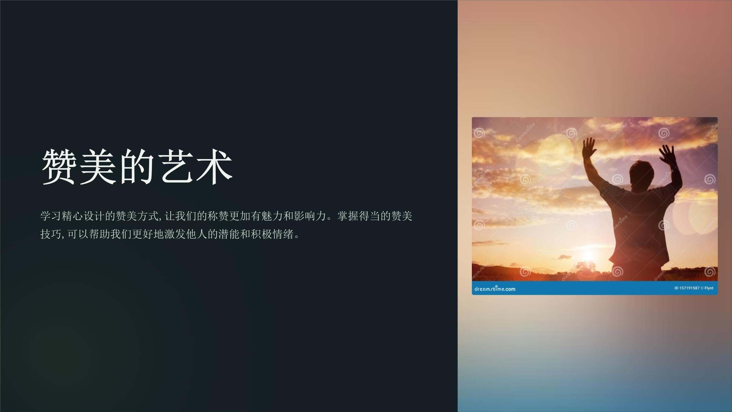 《赞美的技巧》课件