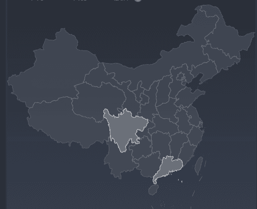 ECharts地图图表：多选、单选及默认选中功能实现