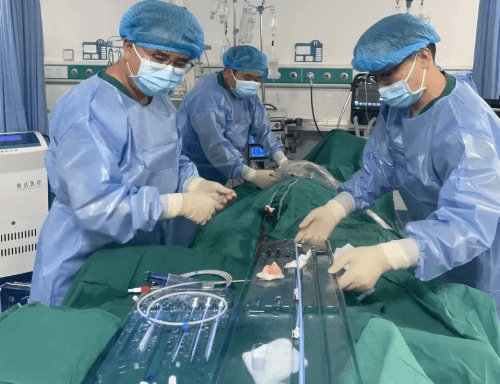 巴中市中心医院成功开展首例ECPR（ECMO辅助下的心肺复苏）