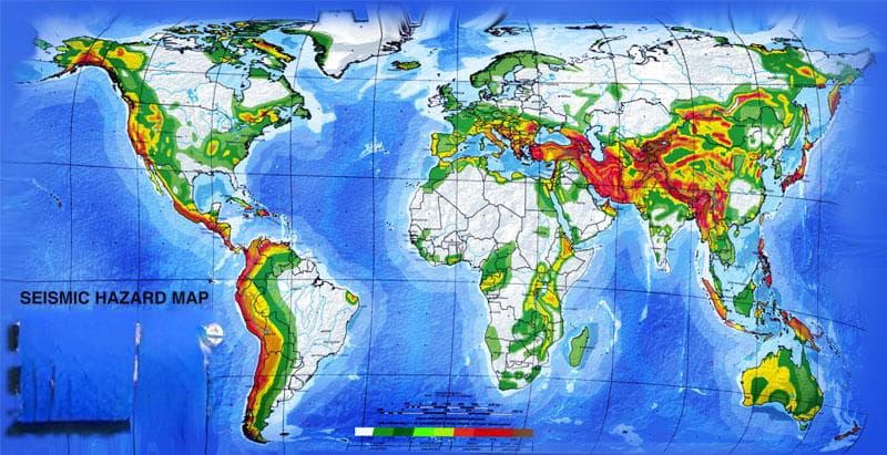 世界上最活跃的地震带