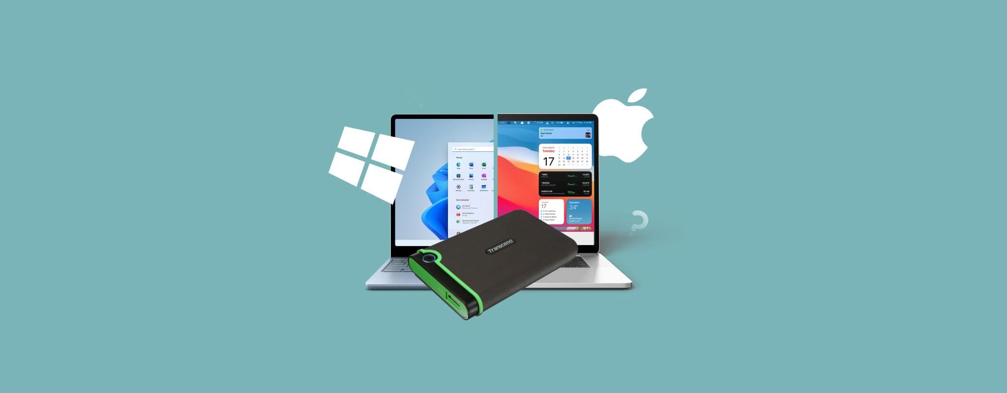 如何将外部硬盘格式化为适用于Mac和PC