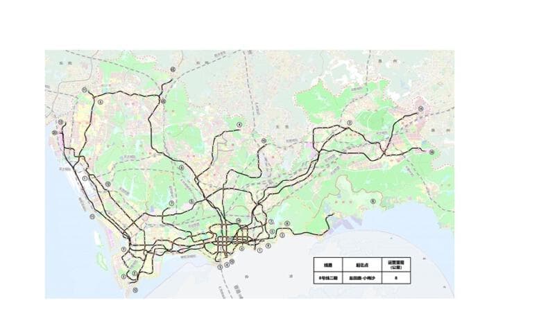 深圳城市轨道交通线网密度继续领跑全国