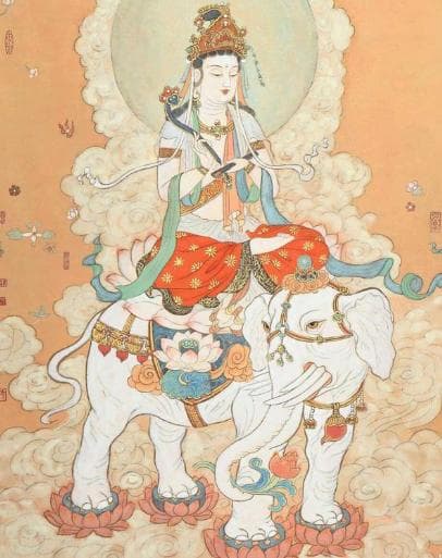 普贤菩萨：智慧与行动的完美结合