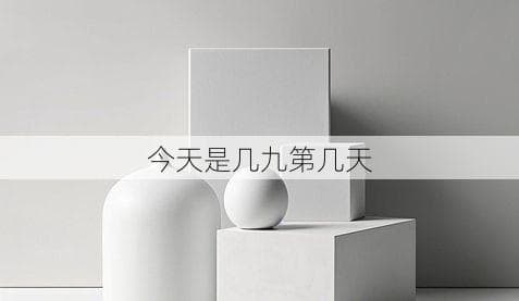 2024-2025年数九时间表：从冬至到春暖花开的八十一天