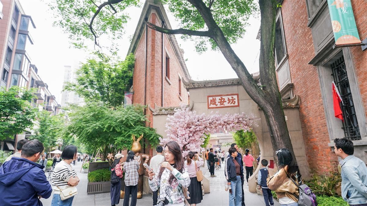 老房子变成网红打卡点 武汉这些地方很出片