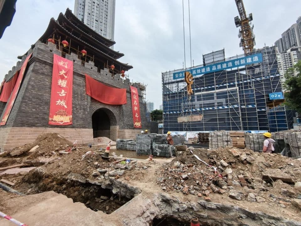 邕州古城焕发新活力 中山路、水街预计今年底实现竣工