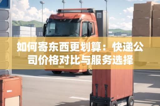 如何寄东西更划算：快递公司价格对比与服务选择