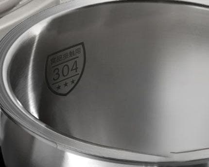 您买的就是304食品级不锈钢吗？
