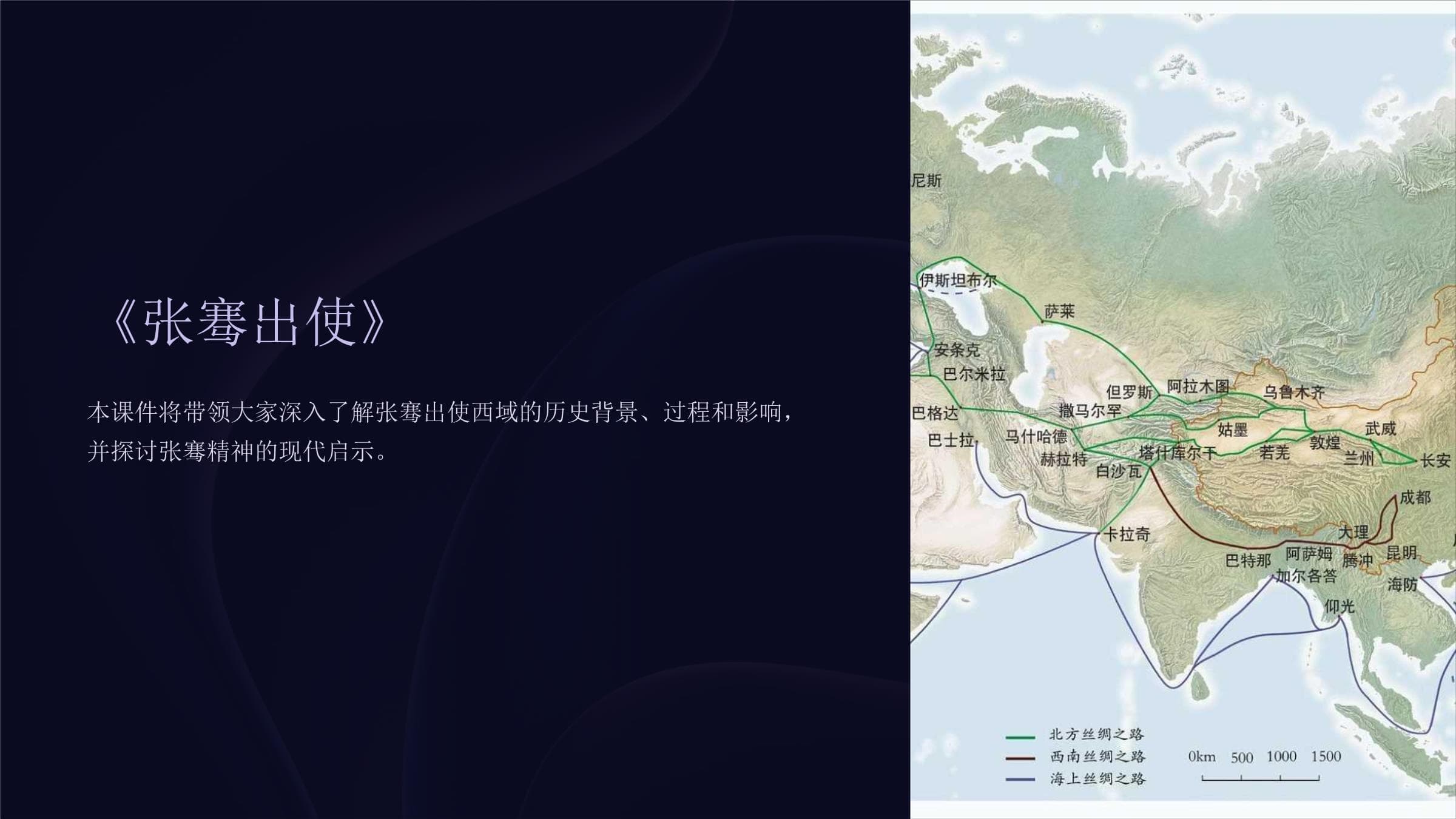 《张骞出使》课件
