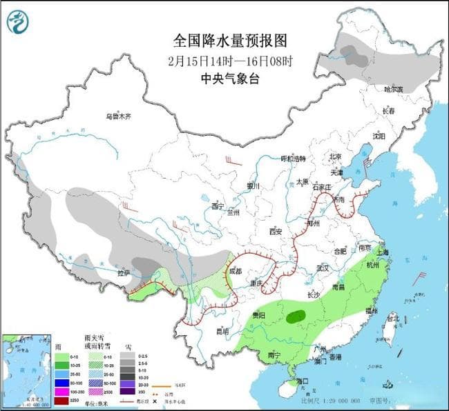 2025春运专报：西南江南多阴雨 东北等地有降雪