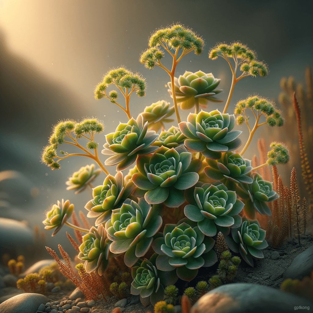 杂种景天（Sedum hybridum）：简约之美与顽强生命力的完美结合