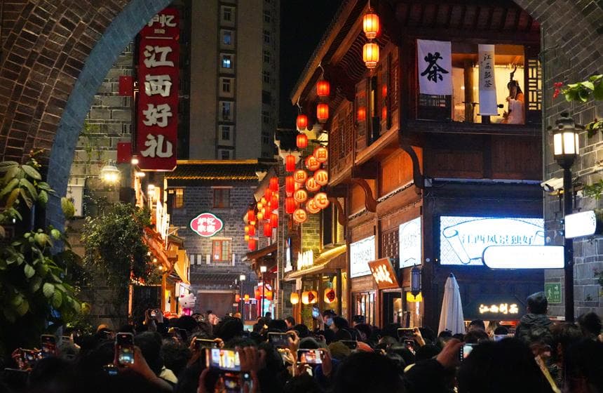 江西南昌万寿宫：老街里的浓浓年味