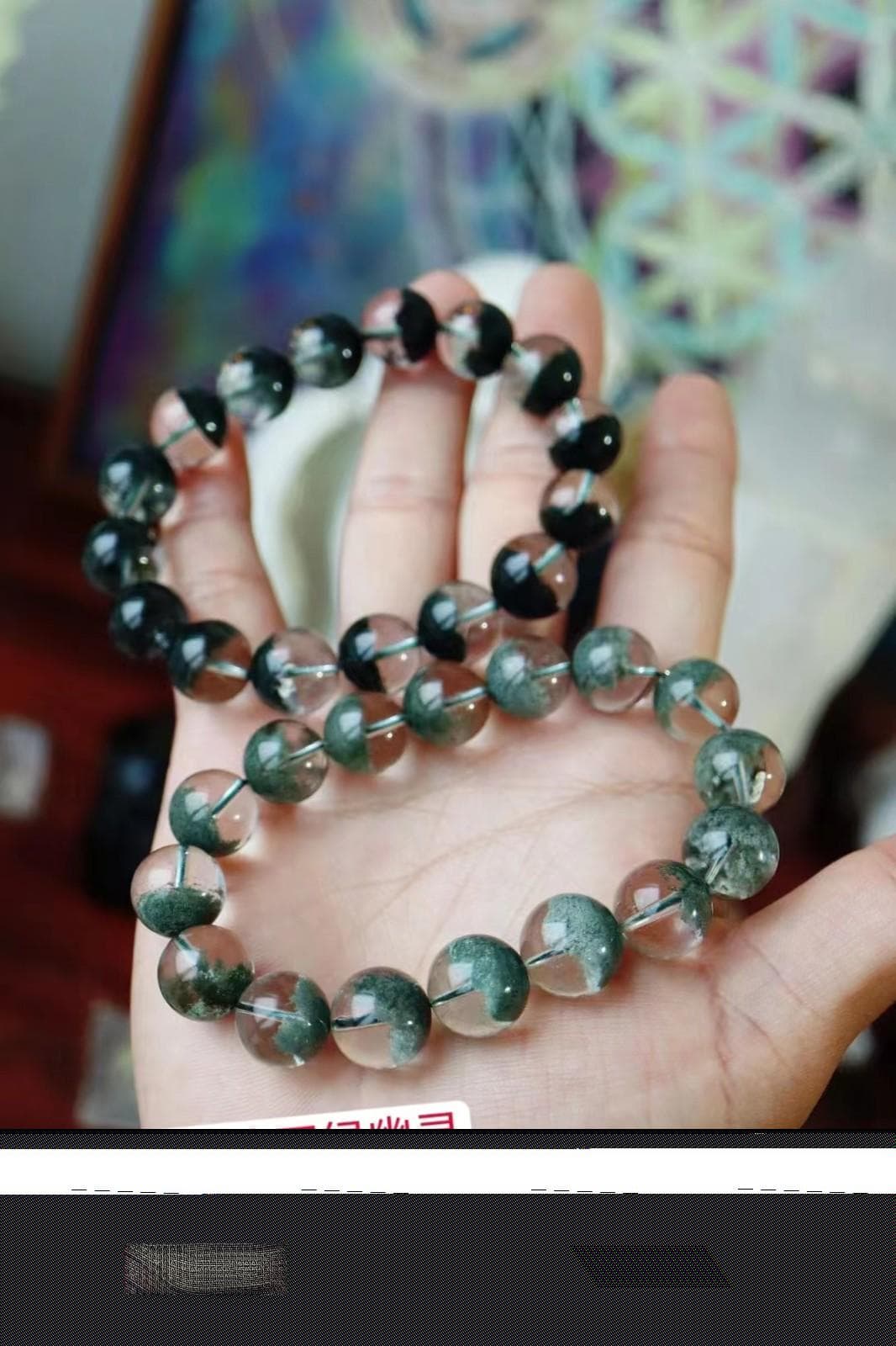 绿幽灵水晶：颜色、透明度与内含物的完美结合