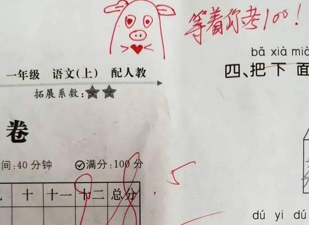 梦见批卷子是什么意思