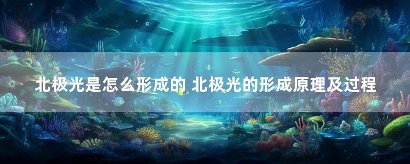 北极光是怎么形成的？带你揭秘这一自然奇观