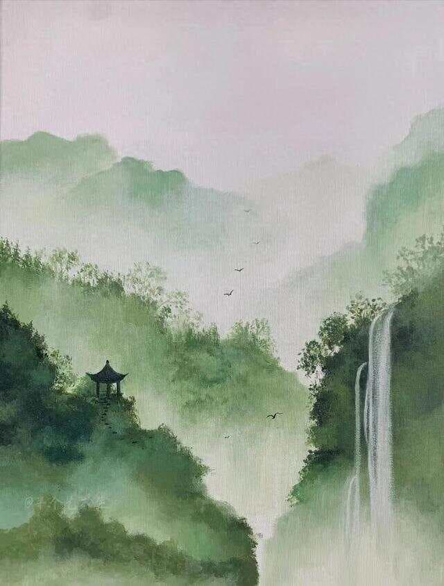 明月出天山，苍茫云海间。28句意境辽阔山水诗词，堪称登峰造极