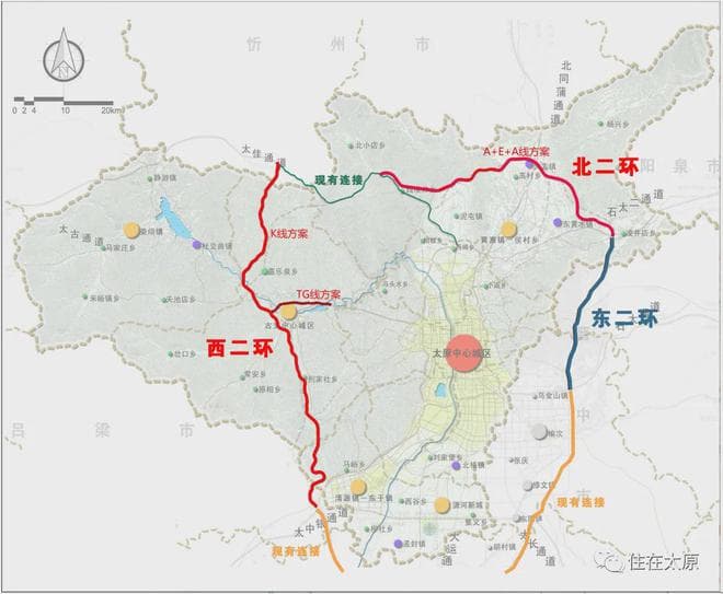 “快速路之都”太原：现状绕城高速将如何改造？