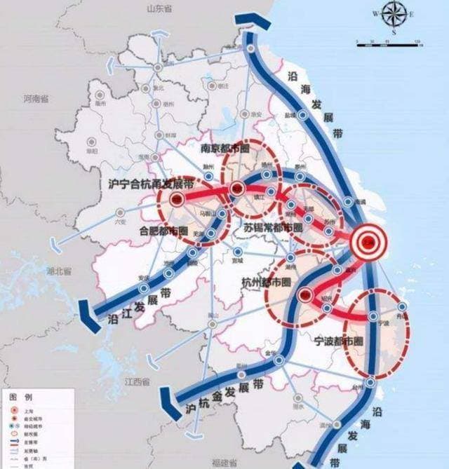 长三角七大都市圈综合实力排名