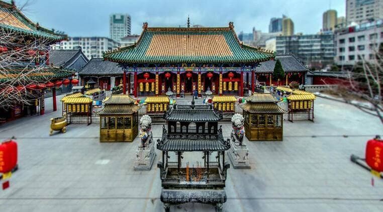 千年古刹大慈恩寺：历史与现代的交织