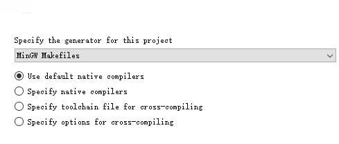 Windows平台使用CMake+MinGW64编译OpenCV