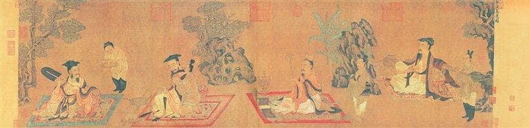 中国古代文人雅集：从竹林七贤到玉山雅集