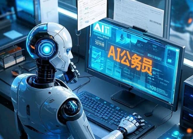 AI公务员上岗，3天干完3个月的活，考公人：砸碎铁饭碗加速了？