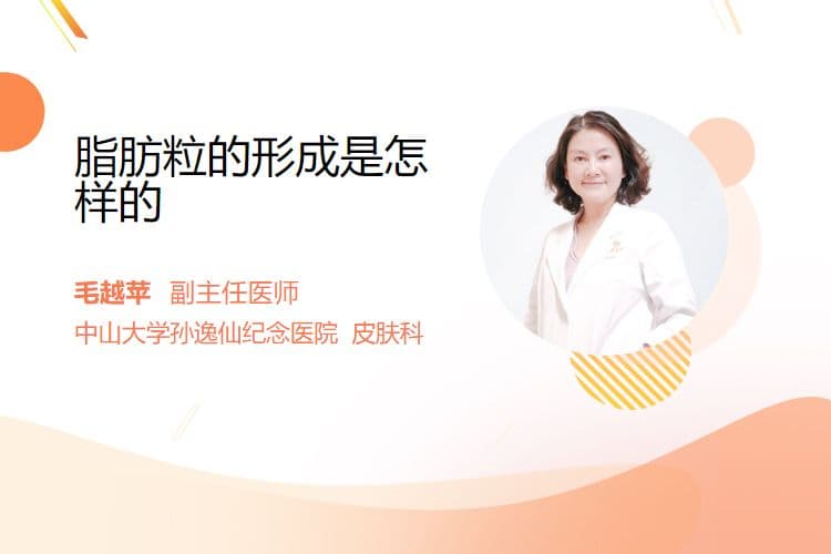脂肪粒的形成是怎样的