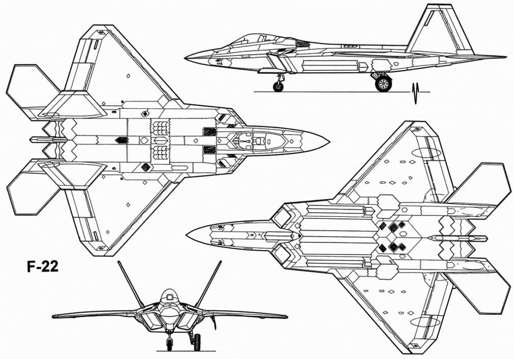 F-22“猛禽”战斗机：世界首款第五代隐形战斗机