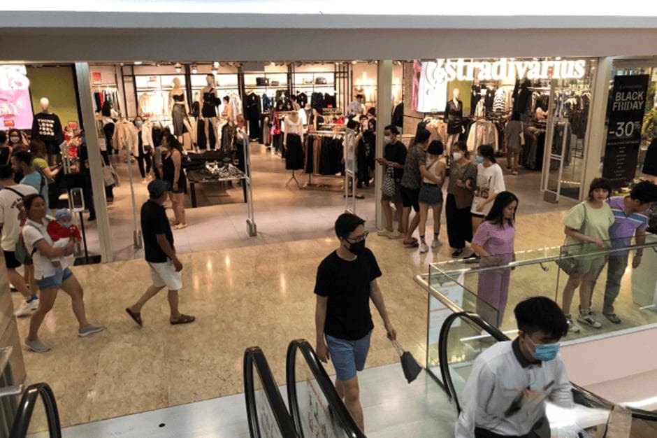 越南胡志明市中心零售店铺租金日益昂贵