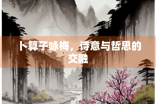 卜算子咏梅，诗意与哲思的交融