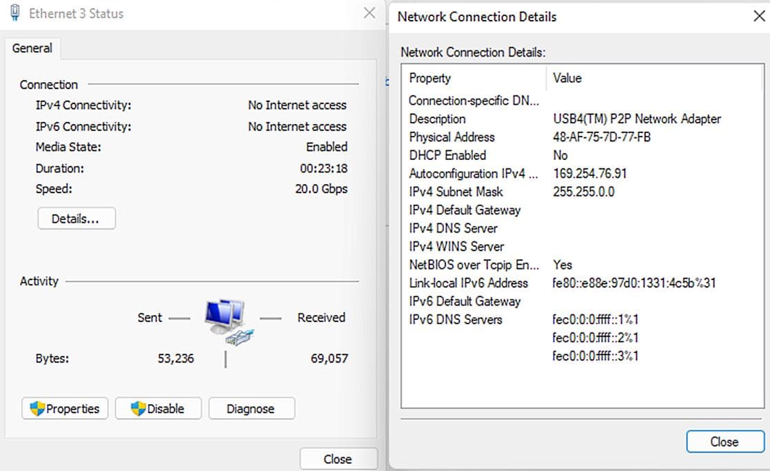 Windows系统中USB4域间连接功能详解