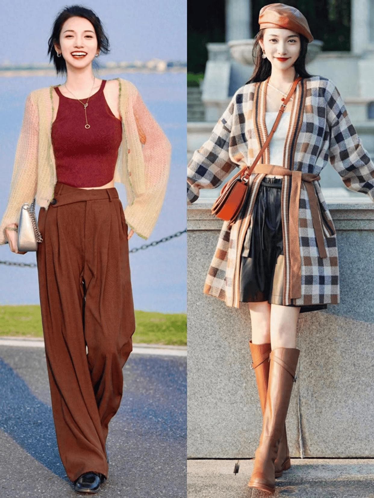 秋冬三款流行外套搭配指南：小香风、风衣、西装