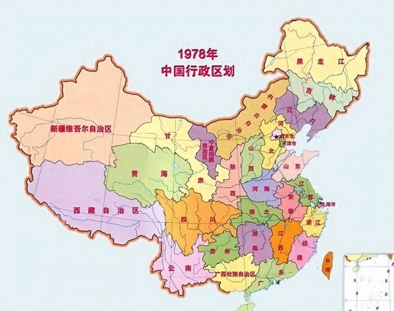 中国行政区为何犬牙交错而非如美澳般几何线条？这才是标准答案！