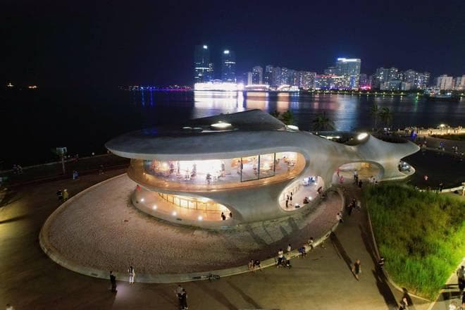 海口云洞图书馆：一座融合自然与人文的建筑美学